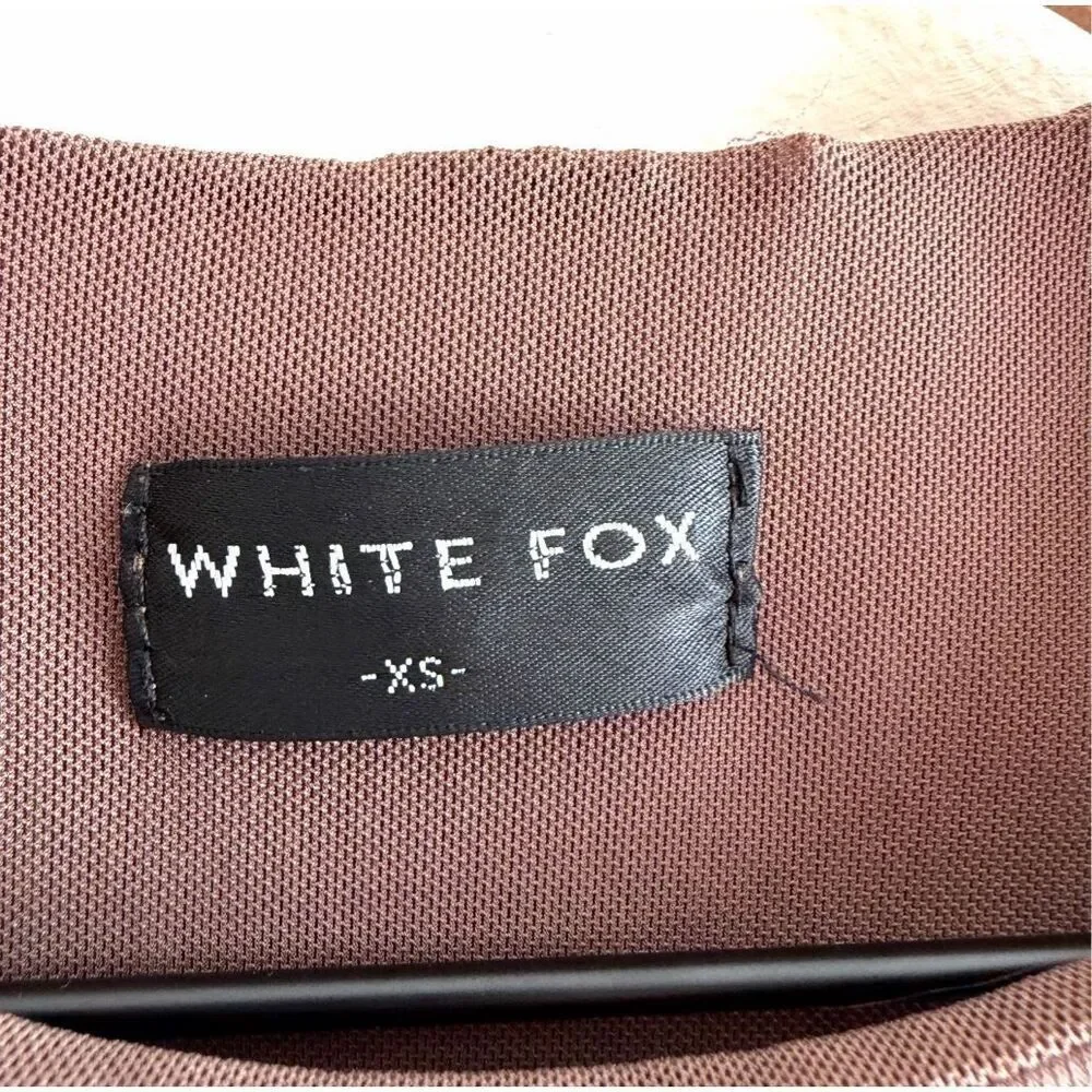 (Sold) White Fox Boutique Fall Into Love Bodysuit Size XS - Picture 4 of 5